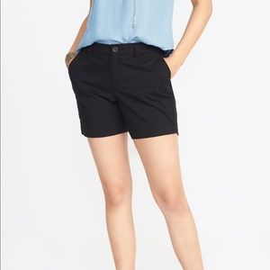 Old navy black 5” chino short size 8 new with tags